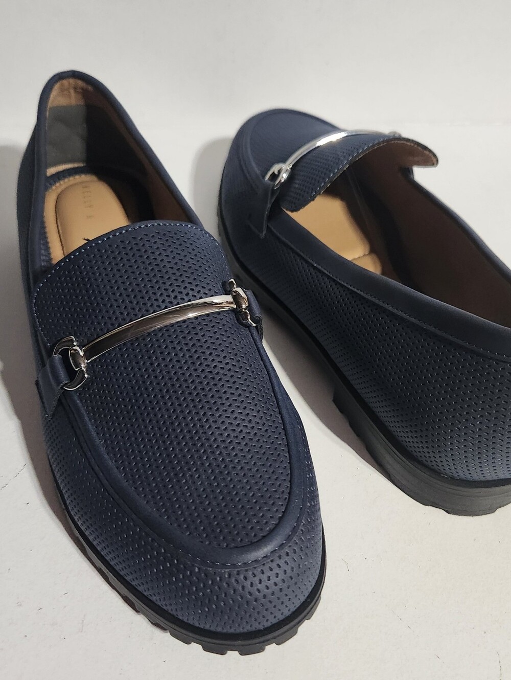 KELLY & KATIE BLAISE LOAFER WOMEN SHOES COLOR NAVY SIZE US 8.5 M